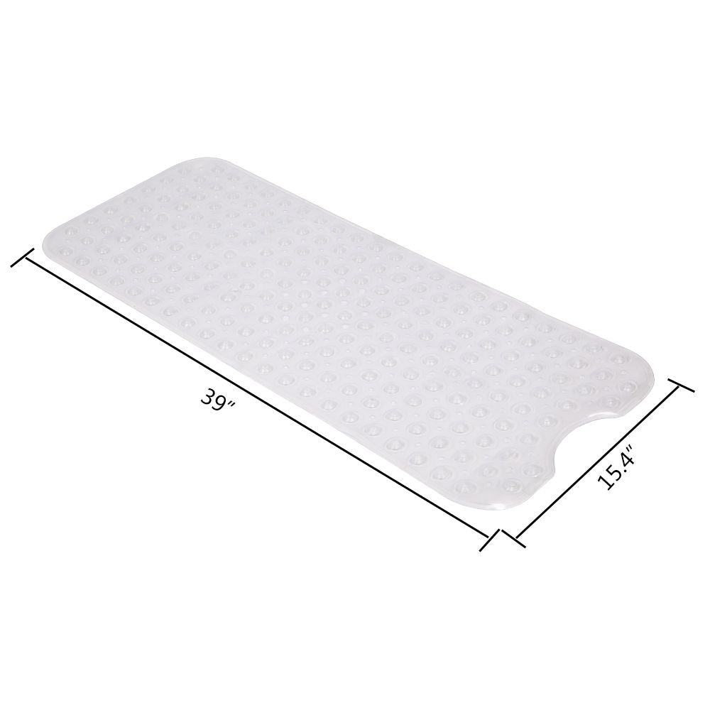 Bathroom Bathtub Non-slip Bath Mat 99*39cm Transparent YJ