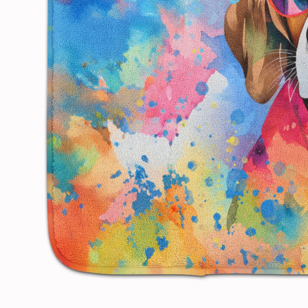 Beagle Hippie Dawg Memory Foam Kitchen Mat Machine Washable Anti-Fatigue Mat Cushion Comfort Bath Mat or Kitchen Rug