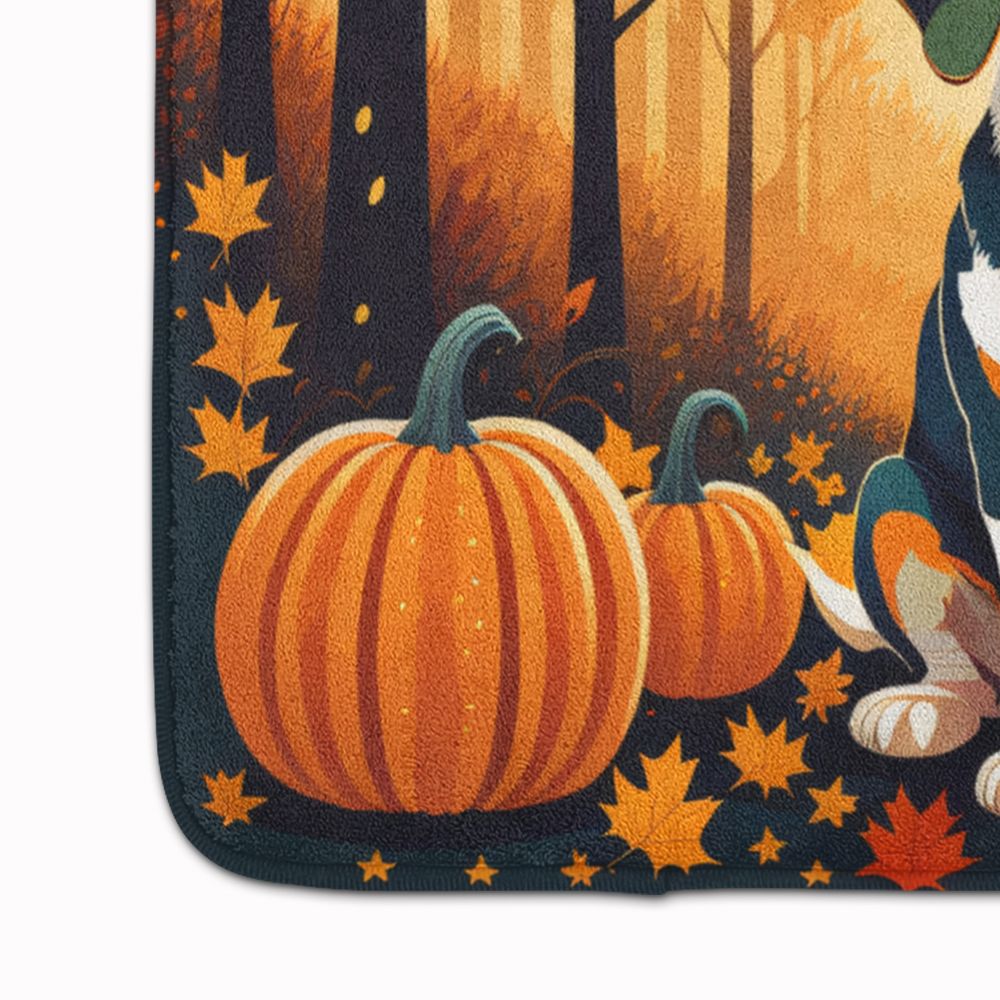 Beagle Fall Memory Foam Kitchen Mat Machine Washable Anti-Fatigue Mat Cushion Comfort Bath Mat or Kitchen Rug