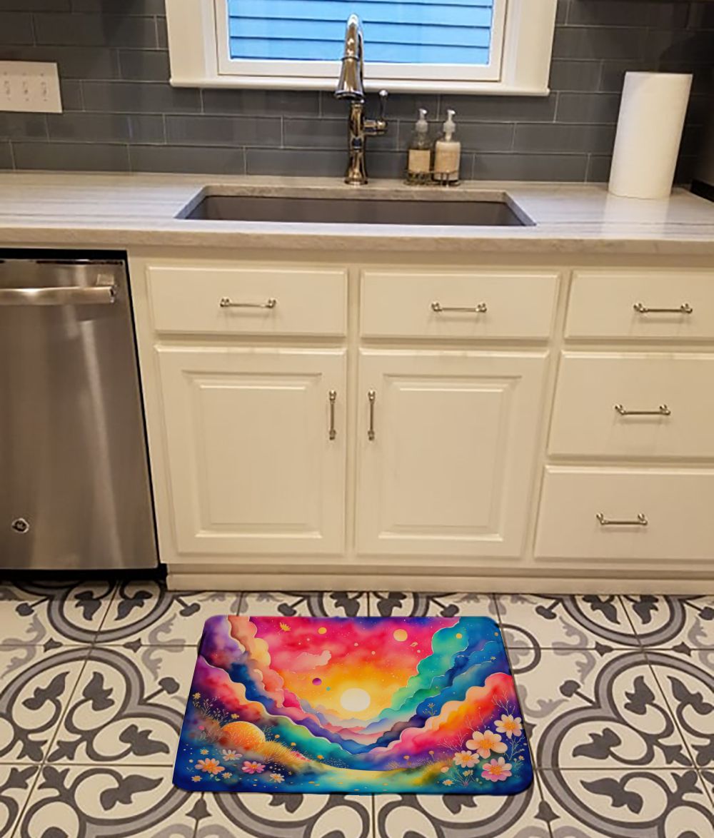 Stock, or Gillyflower in Color Memory Foam Kitchen Mat Machine Washable Anti-Fatigue Mat Cushion Comfort Bath Mat or Kitchen Rug